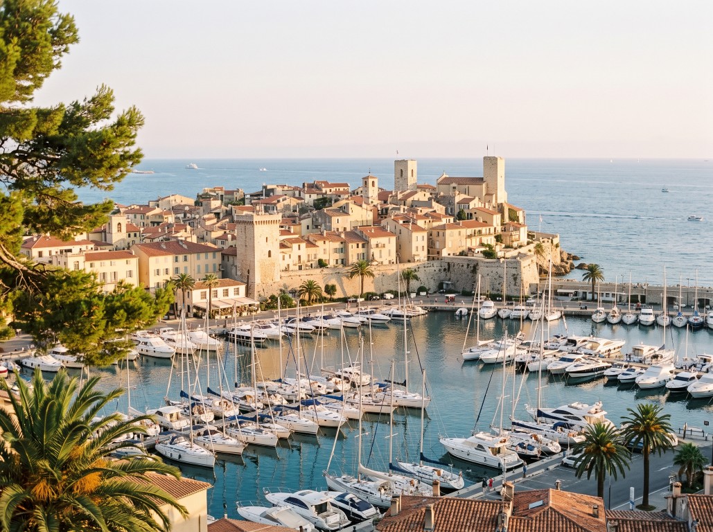 Antibes harbour